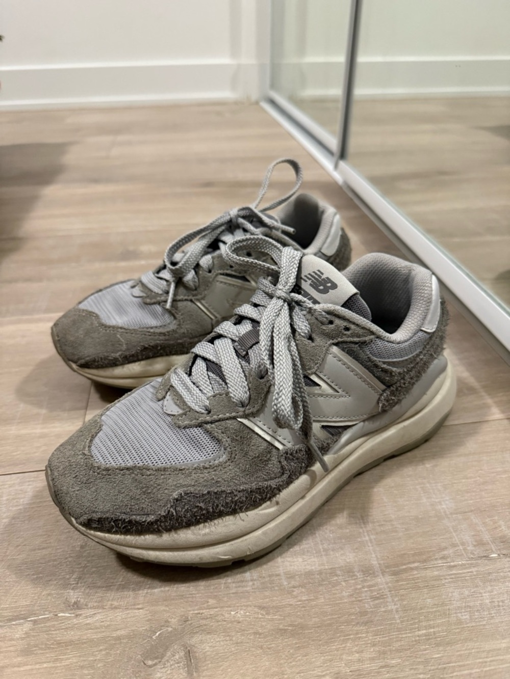 New Balance Women’s Gray 57/40 Sneakers